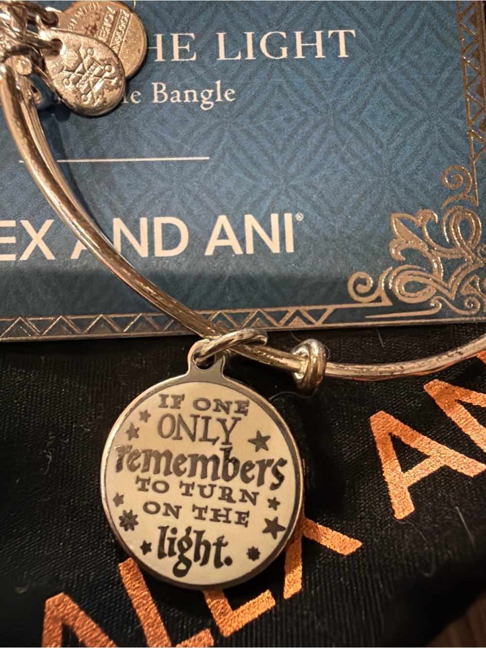 Alex and Ani Harry Potter Bracelet Lot of 8 – Lumos Gryffindor Always - Picture 7 of 11